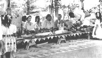 La Regina Elisabetta II in Fiji nel 1953