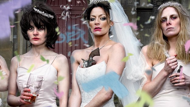 Four lifelong female friends prepare for Leith's wedding of the year but 