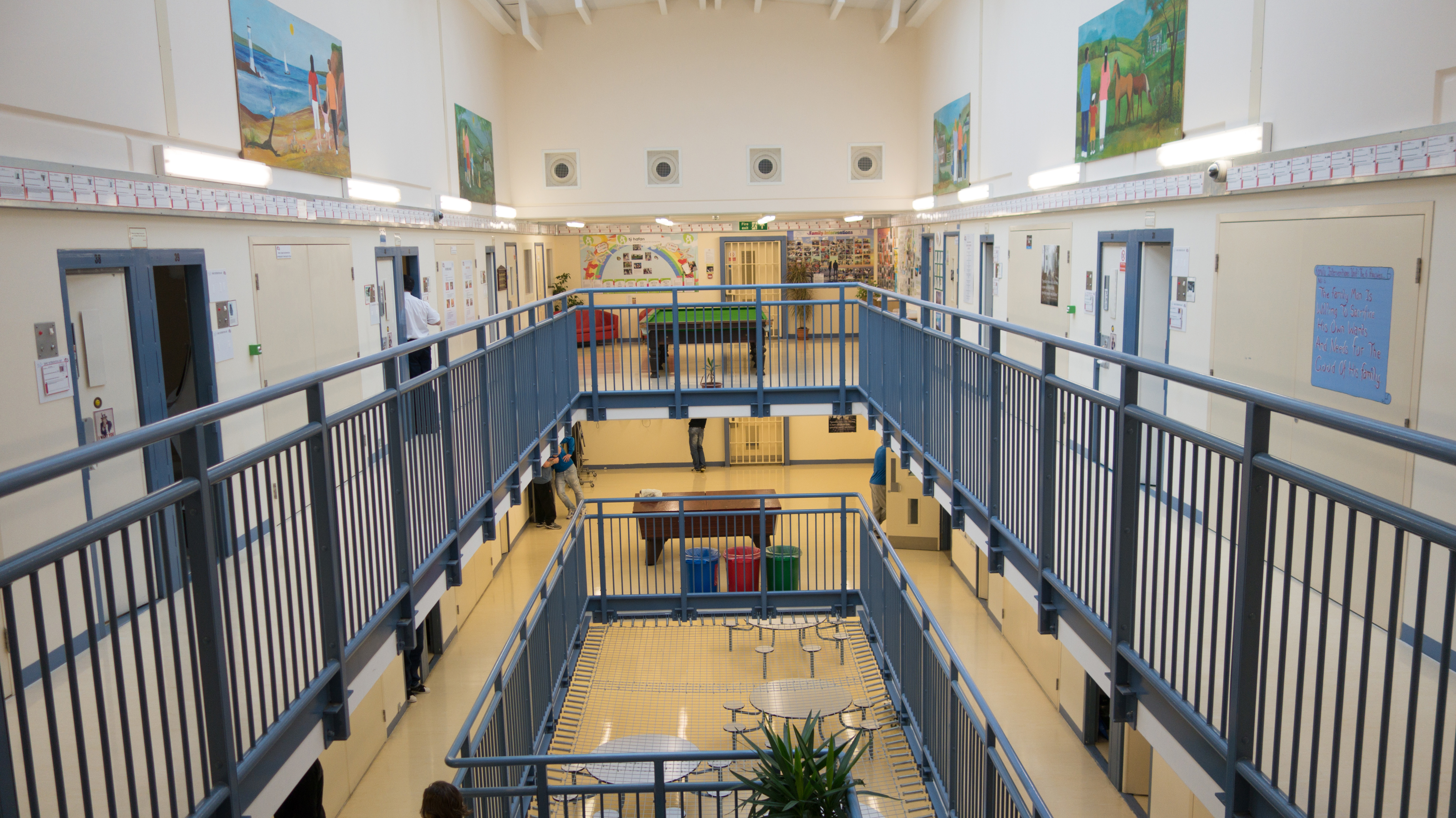 Inside Parc Prison