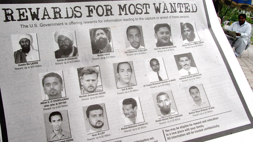 Rewards for al-Qaeda suspects (Reuters)