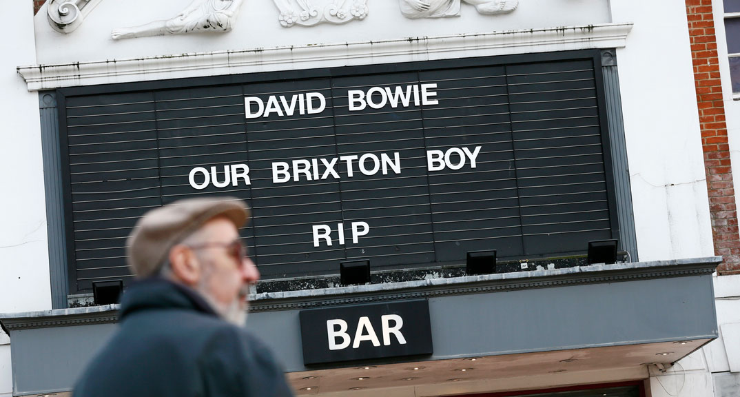 Ritzy cinema tribute to Bowie