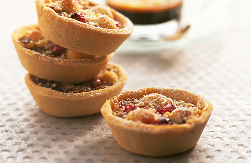 Cranberry mince pies