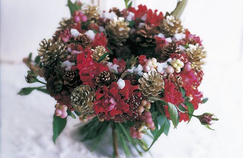 Craft Ideas  Pine Cones on 22 Christmas Craft Ideas And Decorations   Channel4   4homes