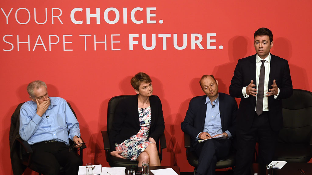 Labour leadership candidates (Getty)