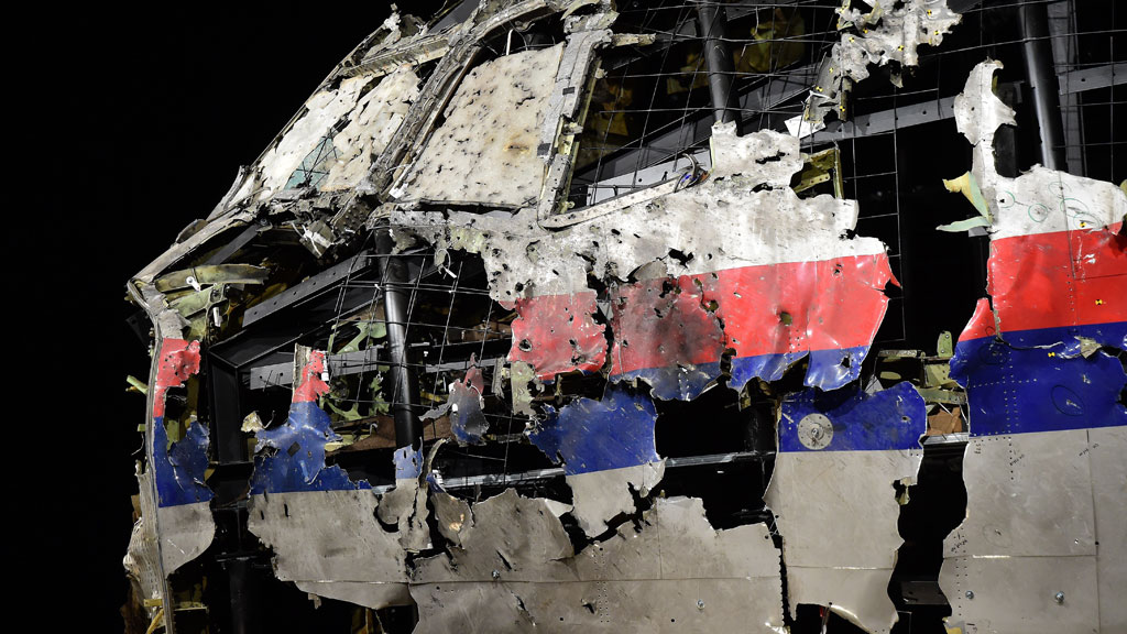 MH17 reconstruction (Getty)