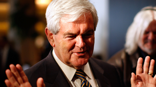 Newt Gingrich has 1.3m followers on Twitter. (Getty)