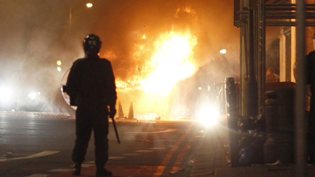 Riots in Tottenham