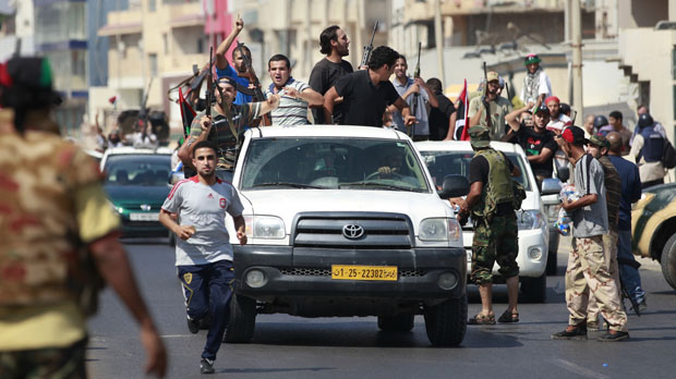 Rebels enter Tripoli in Libya (Reuters)