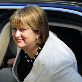 The inmates worked on the house of former home secretary Jacqui Smith