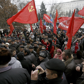 Communist Party rally - Getty