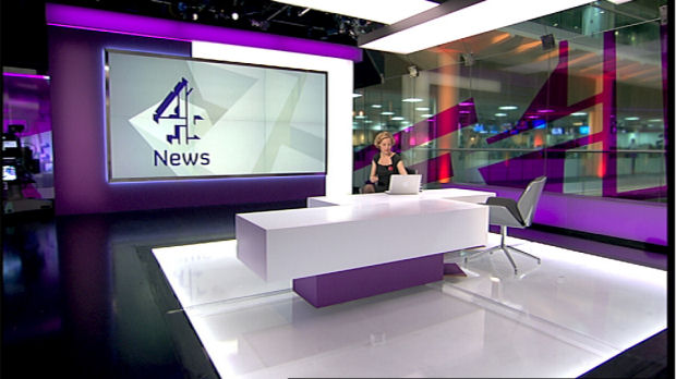 Channel 4 News unveils new studio and branding 