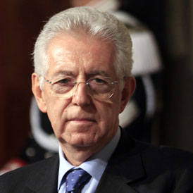 One of Mario Monti's former students tells Channel 4 News why she believes he is the right person to lead Italy (Reuters)