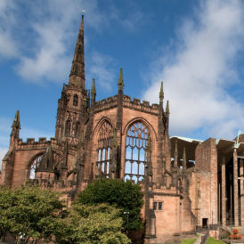 Coventry Cathedral is on the 2012 World Monument Fund watchlist (WMF)