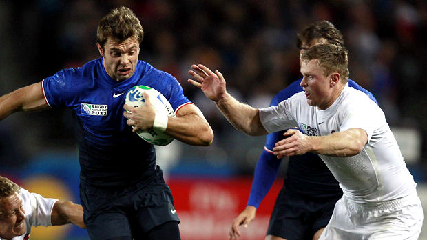 France face Wales in the Rugby World Cup semi-finals after defeating England 19-12 in Auckland. (Reuters)