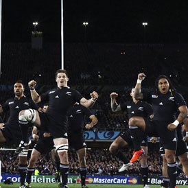 New Zealand are favourites to win the rugby world cup final (Reuters)
