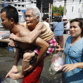 Thailand is enduring its worst flooding for 50 years (Reuters)