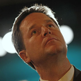 Deputy Prime Minister Nick Clegg claims that for every Â£1 spent by the government on job creation, the private sector will invest at least Â£5 (Reuters)