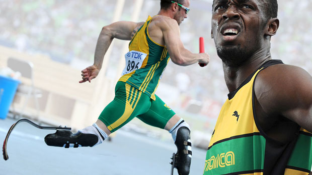The world of athletics currently has two undisputable global stars. The fastest man on the planet Usain Bolt, and the fastest man on no legs - Oscar Pistorius, writes Keme Nzerem. 