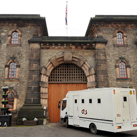 Van entering prison, as Ken Clarke suggests radical changes to penal systems