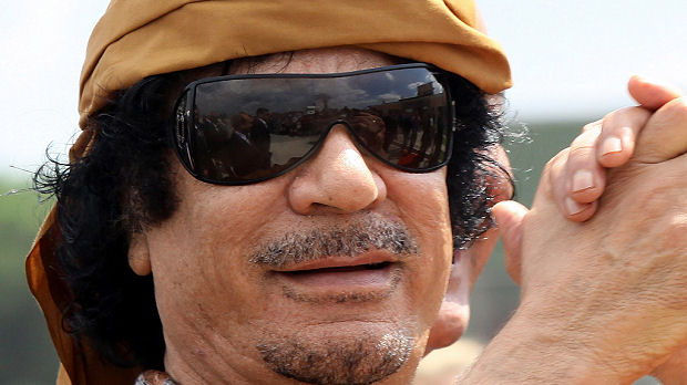 Gaddafi before he was toppled (Reuters)