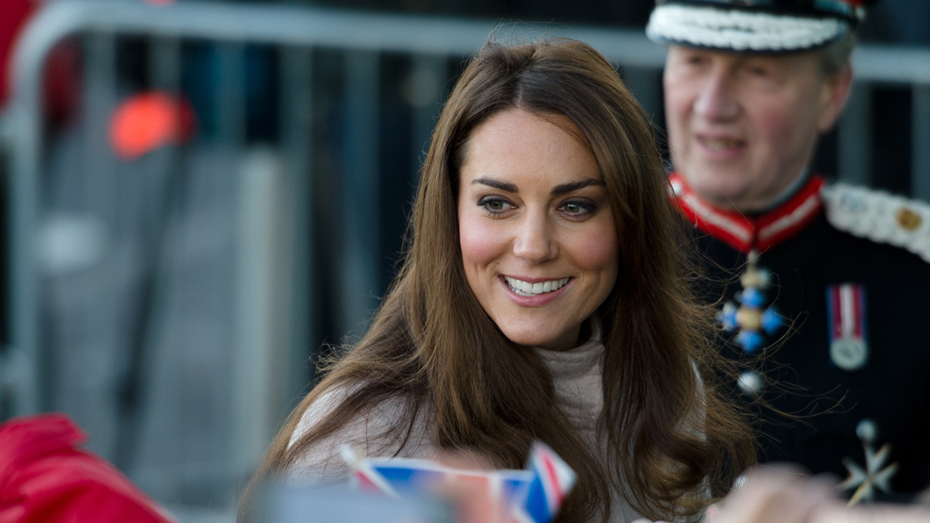 Pregnant Kate in hospital overnight (Getty)