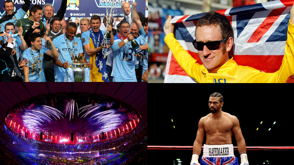 Top sporting moments of 2012