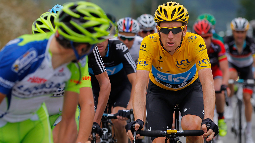 Bradley Wiggins wins the BBC Sports Personality of the Year award following his Tour de France success (Getty)