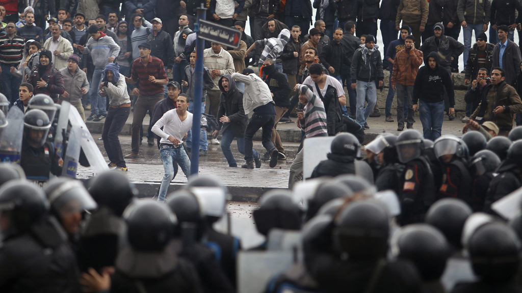Violent clashes over Egypt's constitution on Friday (Reuters)