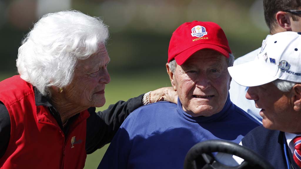 George H W Bush, the 41st president of the United States, has been admitted into an intensive care unit at a hospital in Houston, Texas (Reuters)