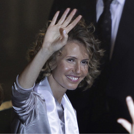 Asma al Assad, British born wife of Syrian President Bashar al Assad (Reuters)