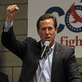 Santorum wins in Missouri, Minnesota, stops Romney momentum