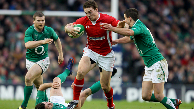George North, the new star of Welsh rugby. (Getty)