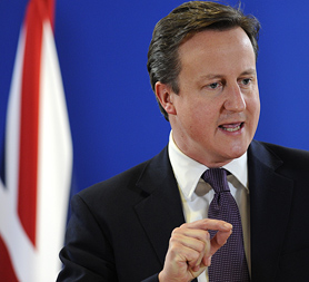 Executive pay curb backed by David Cameron (Image: Getty)