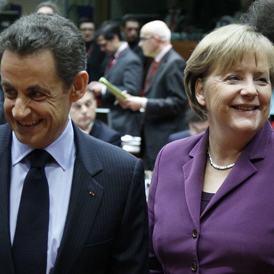 Merkel Sarkozy - Reuters