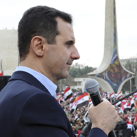 President Assad has pledged to crush his opponents with 'an iron fist' (Reuters)