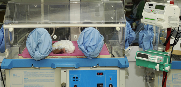 Library picture - a premature baby in incubator in neonatal unit of a hospital (Getty)