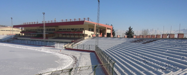 Ghazi Stadium where Afghanistan's female boxers train.