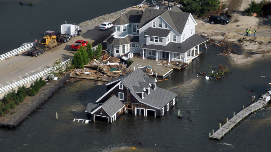 Homes damaged by Hurricane Sandy (Reuters)