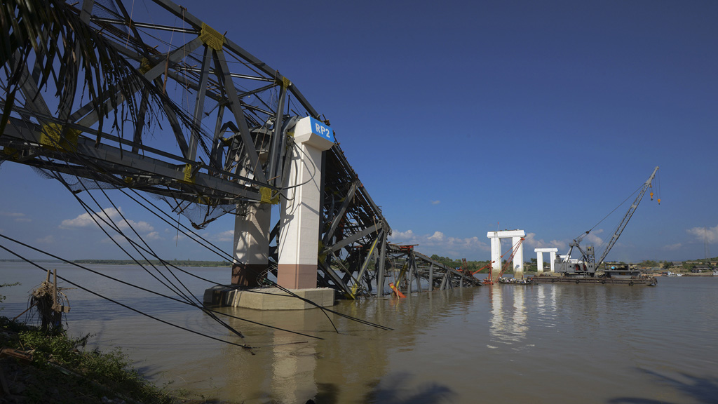 The Radana Thinga Bridge (Reuters)