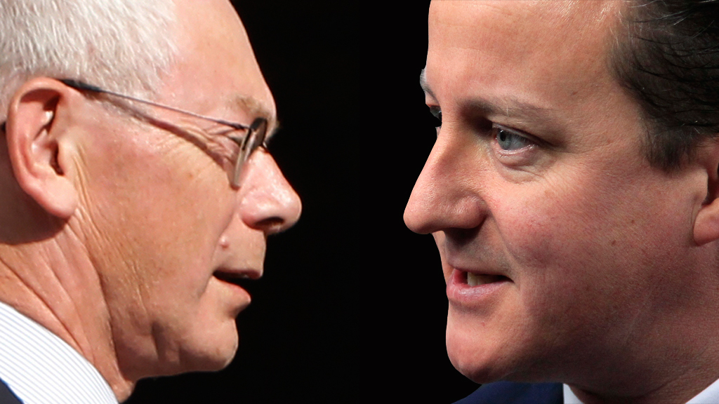 Herman van Rompuy and David Cameron (Reuters)