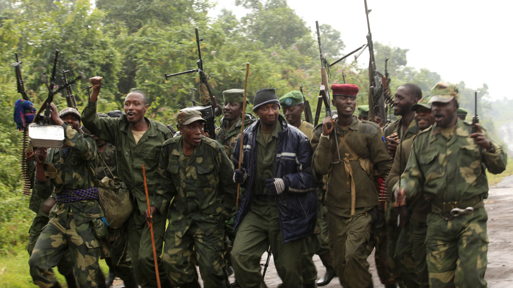 M23 rebels in Congo/Rwanda. (Reuters)