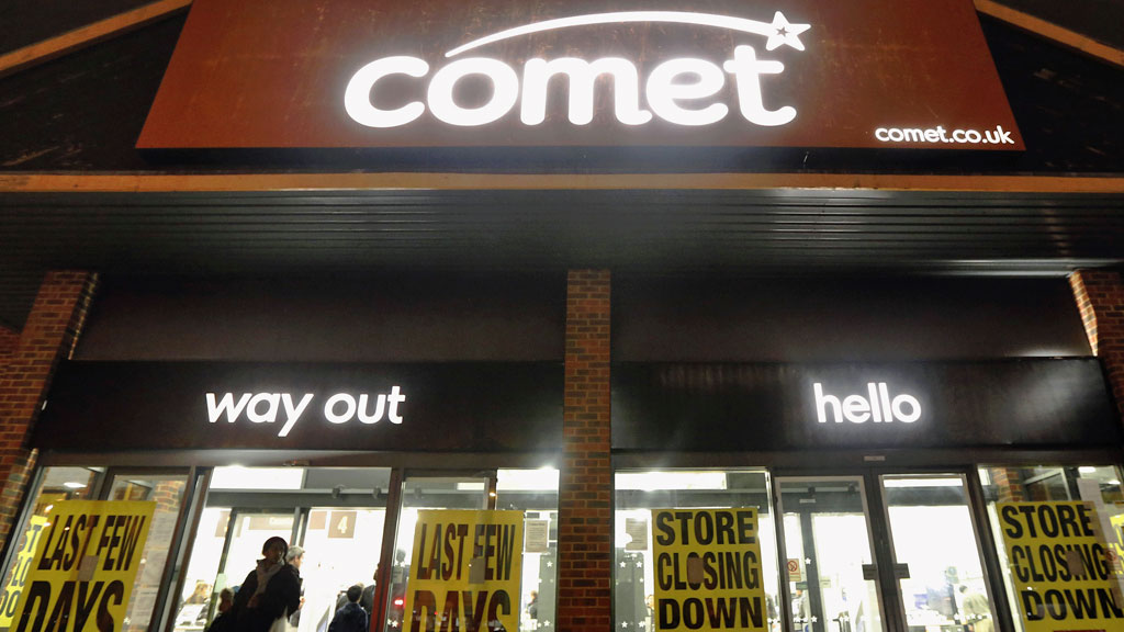 Comet to close 125 stores before Christmas