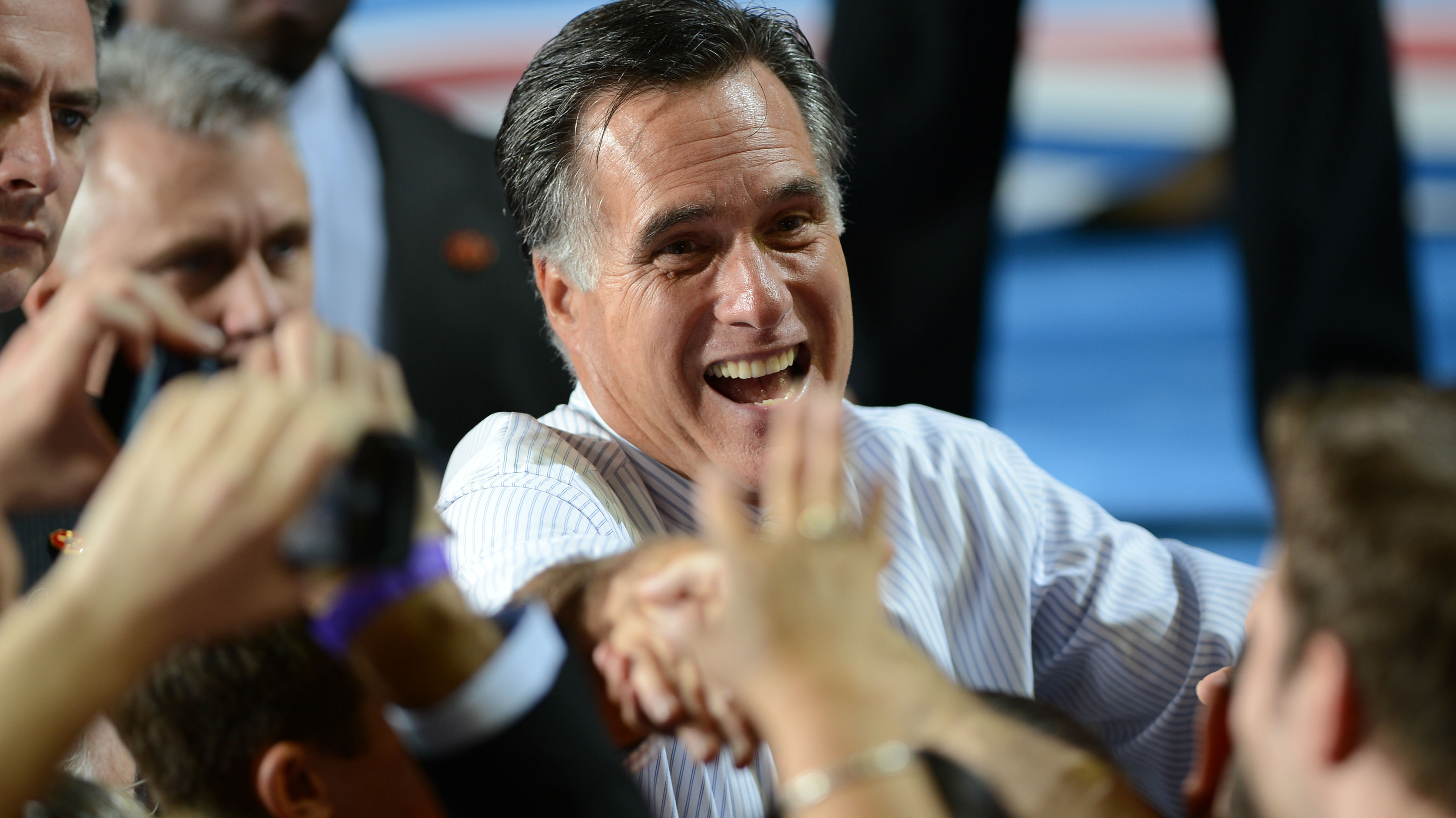 Romney rally in Virginia (getty)