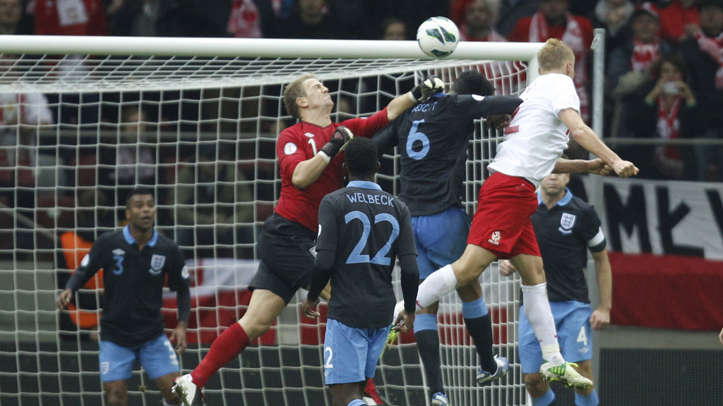 Kamil Glik scores against England (Reuters)