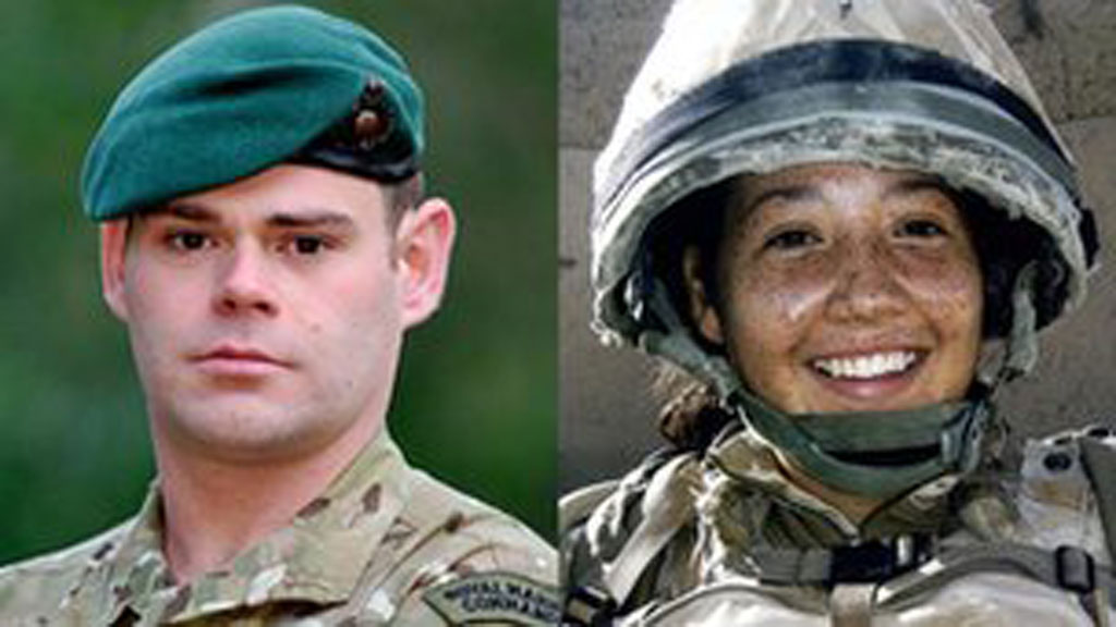 Cpl David O'Connor and Cpl Channing Day were fatally injured (pic: Getty