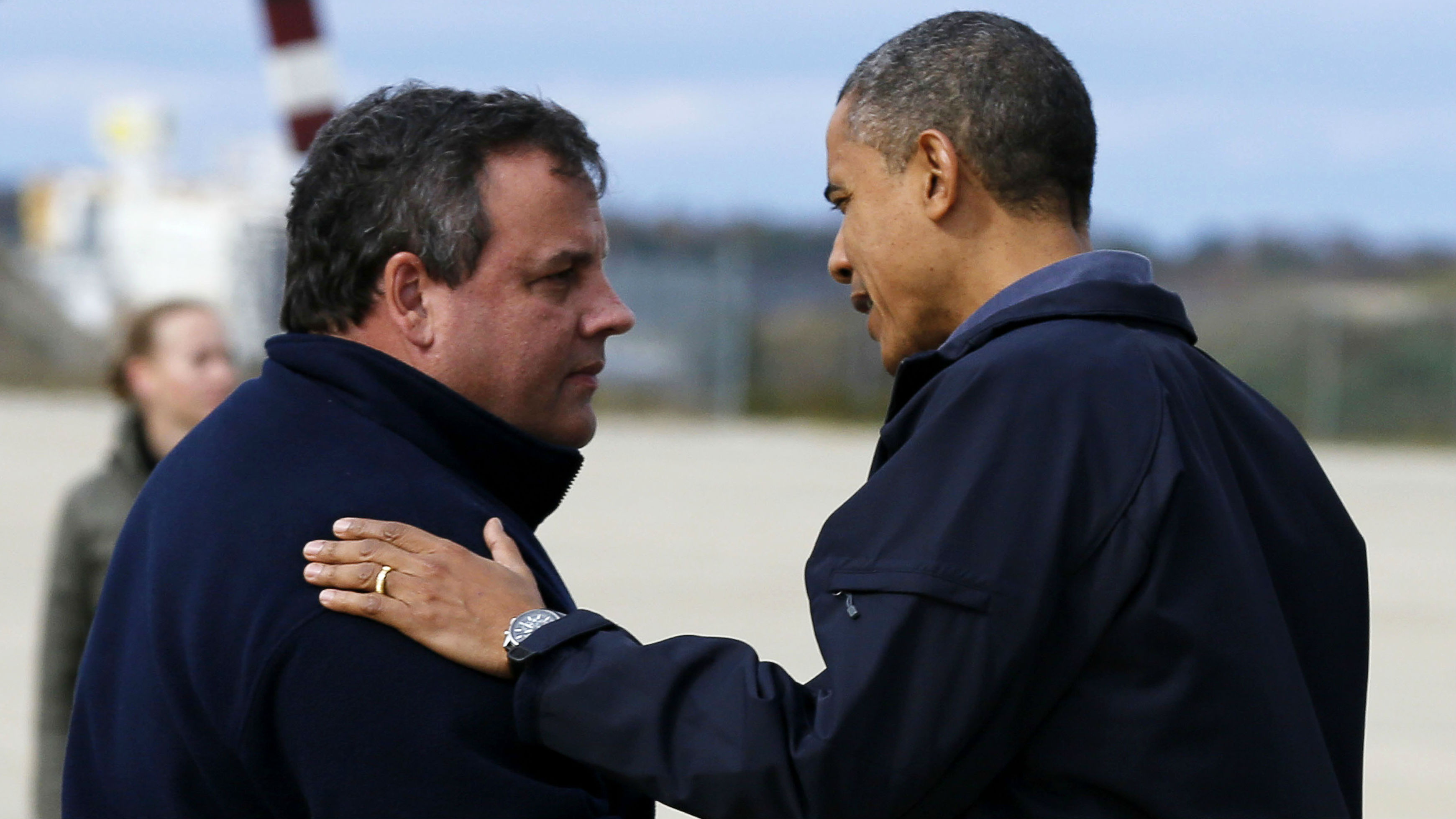 Obama and Christie (reuters)