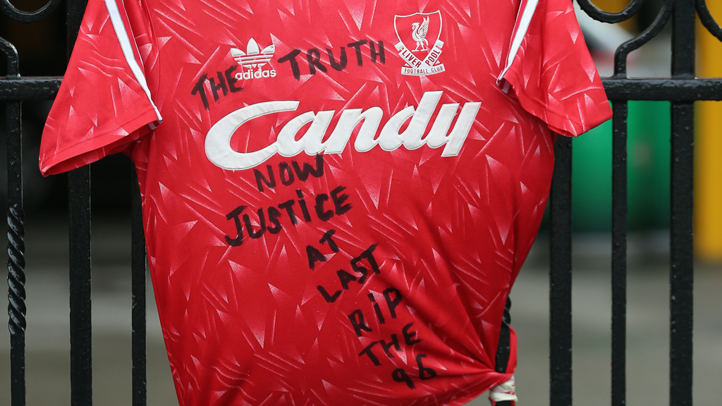 A Liverpool shirt (Reuters)