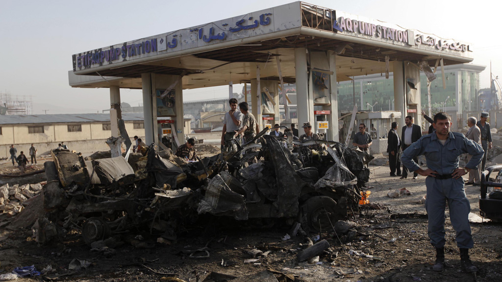 Suicide attack near Kabul airport (Reuters)