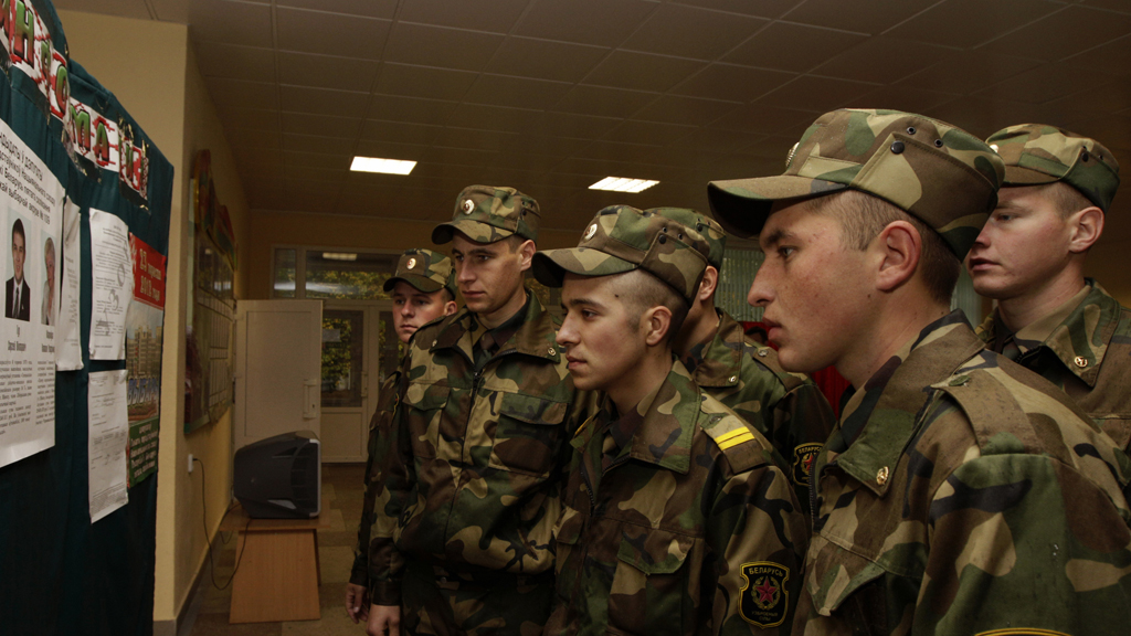 Soldiers in Belarus (Reuters)