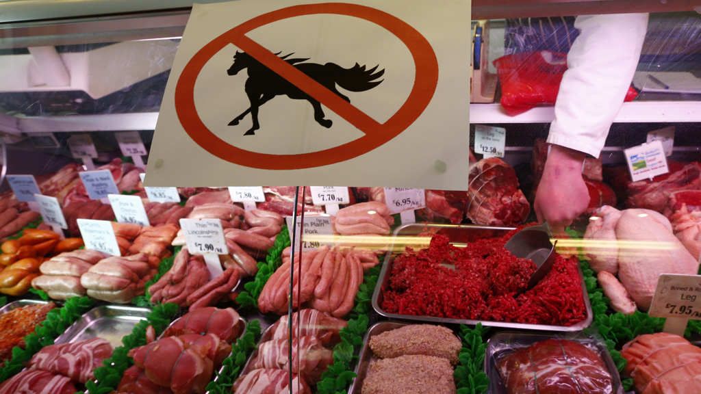 Dutch food authorities recall 50,000 tonnes of meat over fears it may contain horsemeat (picture: Reuters)